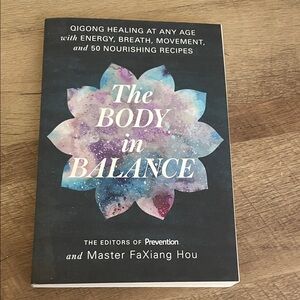 The Body in Balance - Women Bath & Body Book (Black with Purple/Blue Accent)